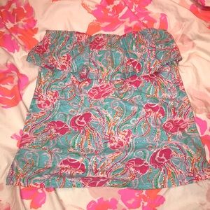 Lilly Pulitzer Tube Top